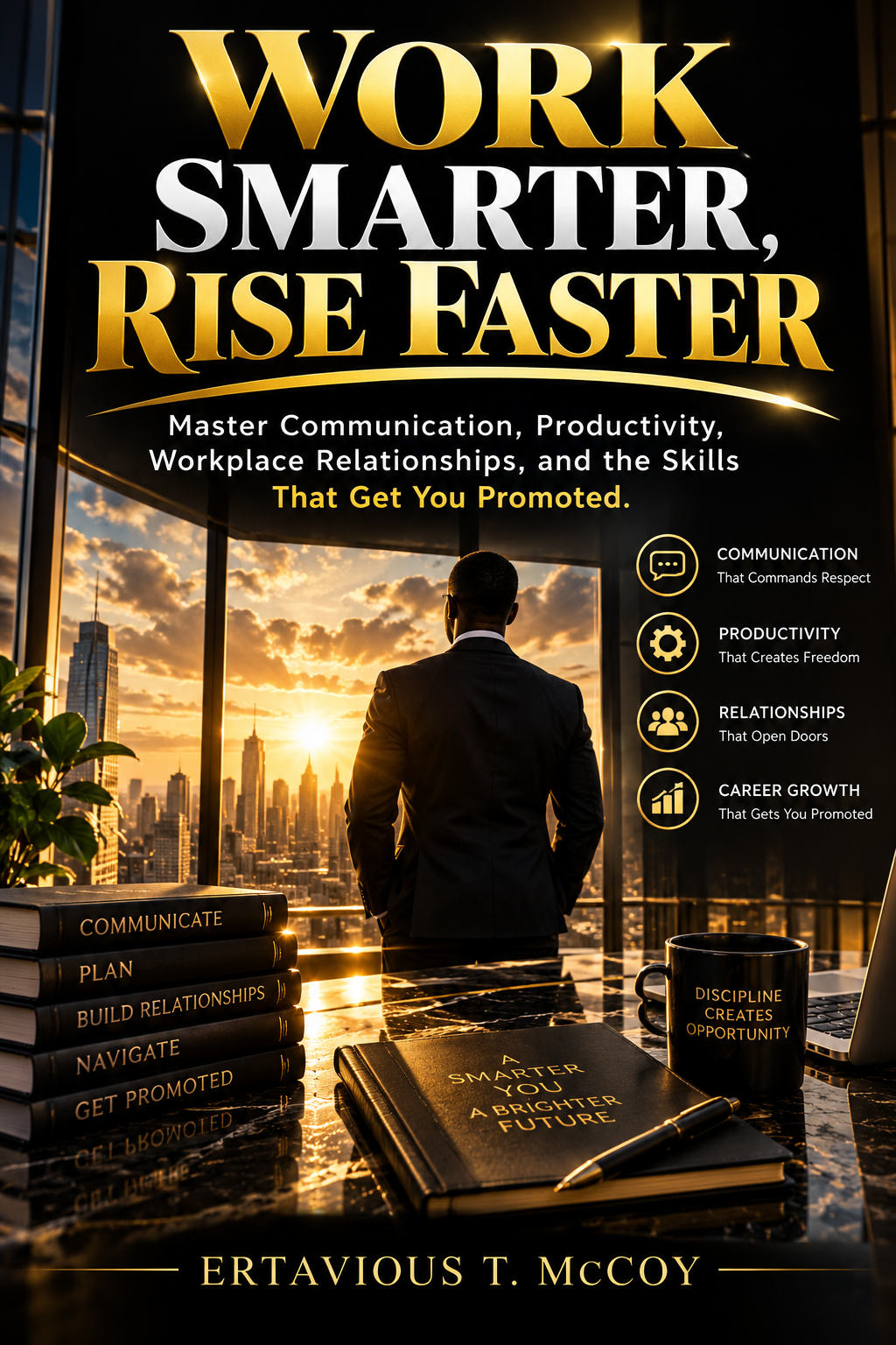 Work Smarter, Rise Faster ebook cover by Ertavious T. McCoy